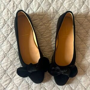 Black Velvet Flats Lauren Conrad size 9 medium